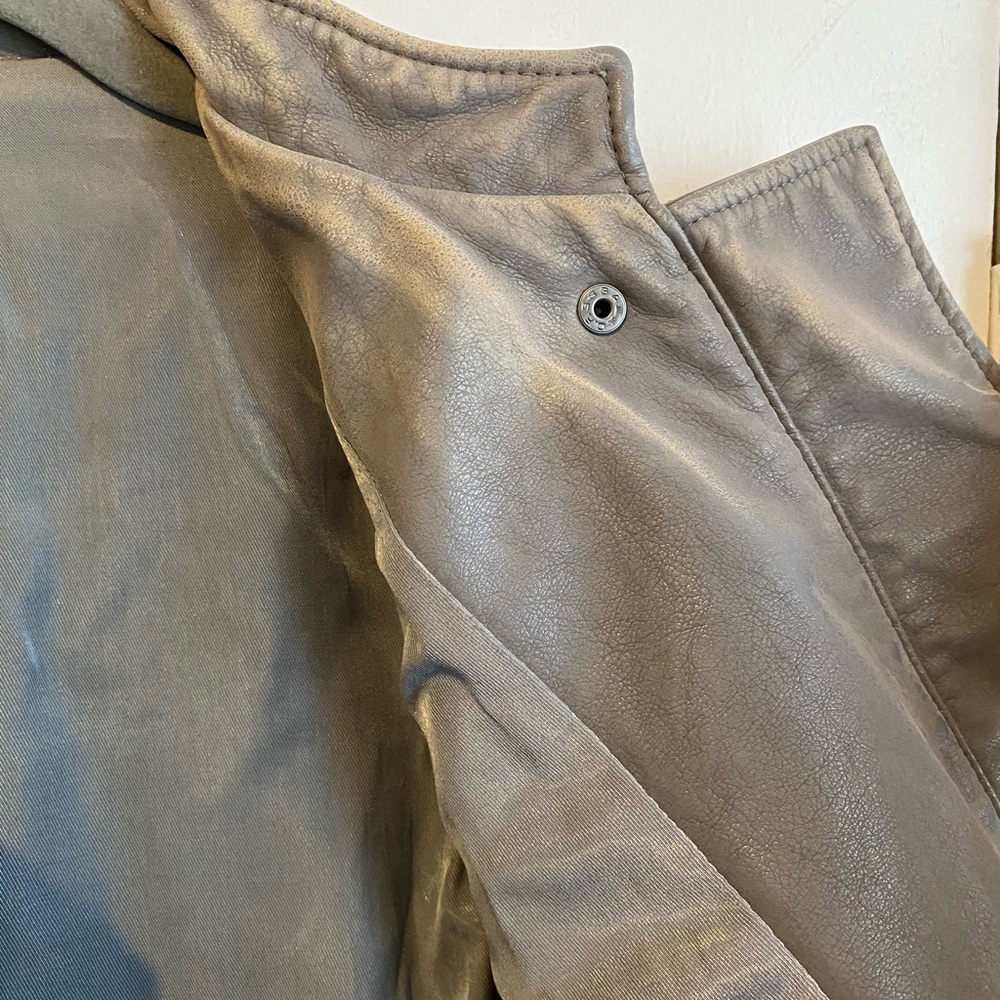 Leather Moto Jacket - Picture 3 of 4